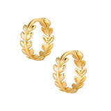 Fawn Hoop Earrings - Gold