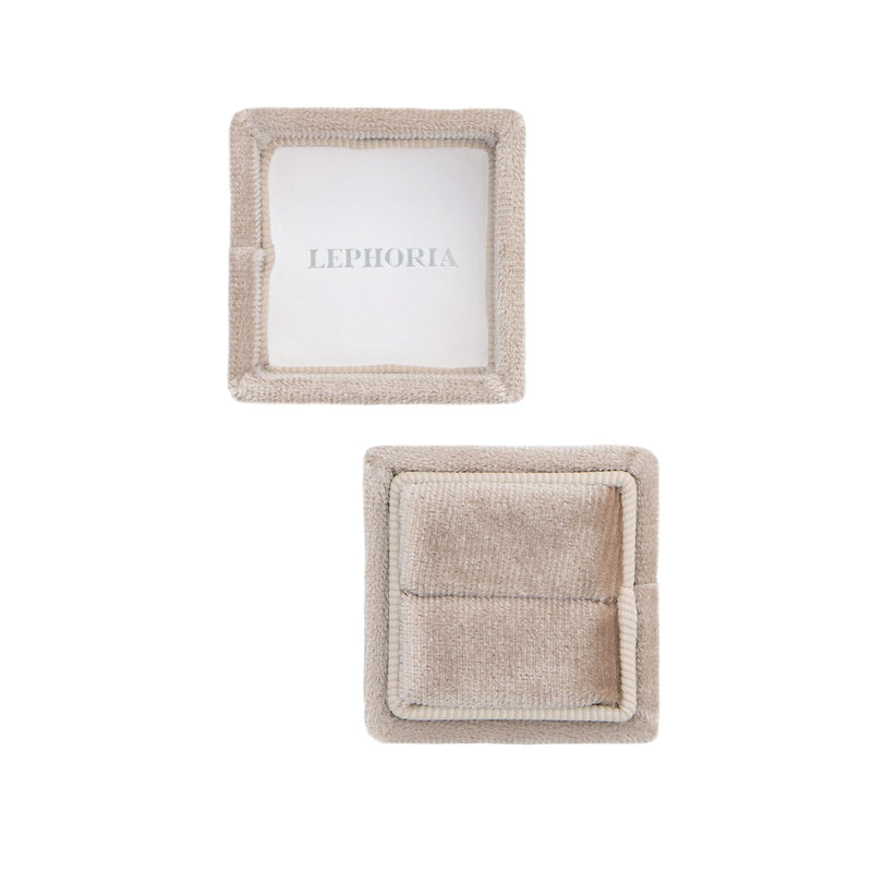 Lephoria Velvet Single Ring Box