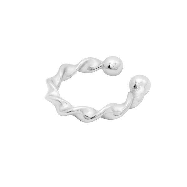 Willow Ear Cuff - Silver