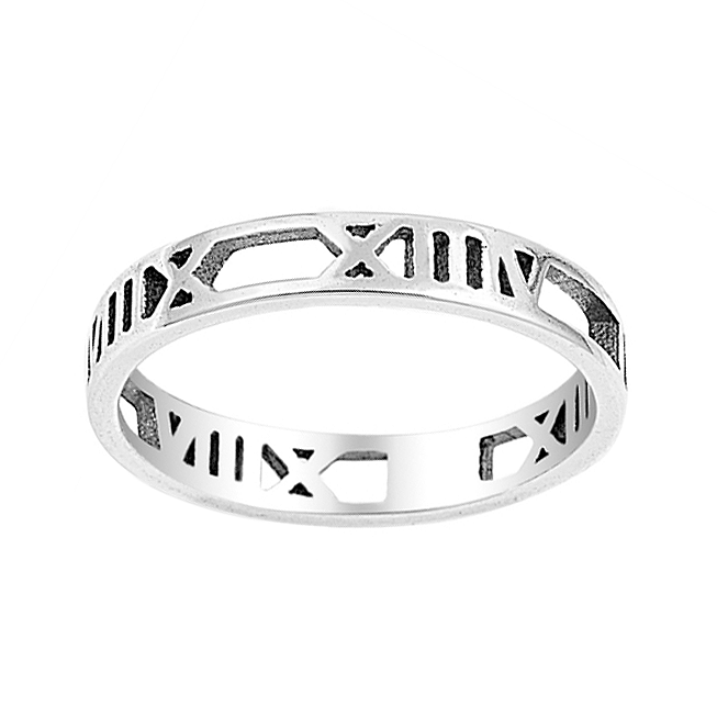 Roman Numerals Ring