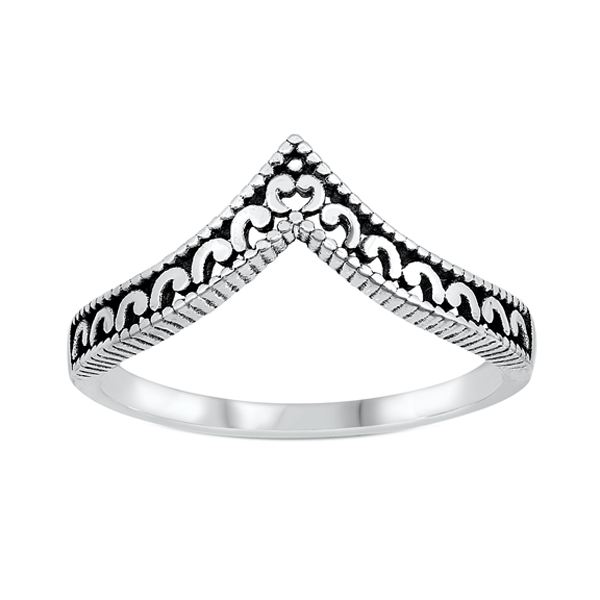 Dagger Wishbone Ring