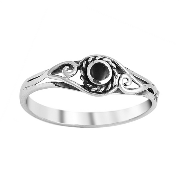 Carli Black Onyx Ring