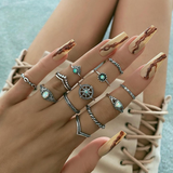 Gleam Compass Opal Ring