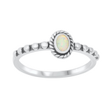 Bessie Opal Ring