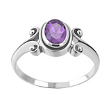 Lavender Amethyst Ring