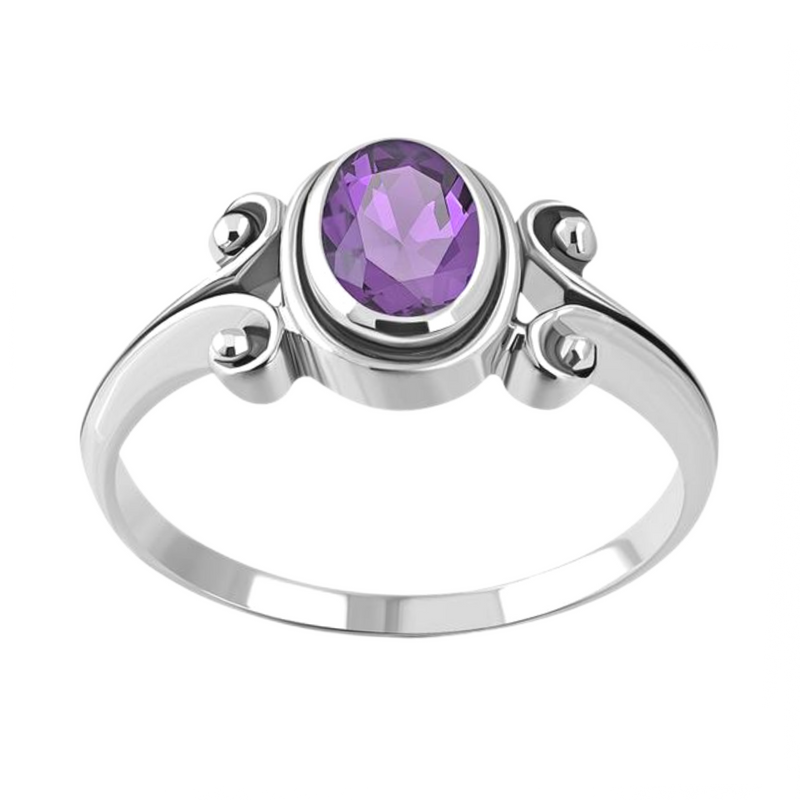 Lavender Amethyst Ring
