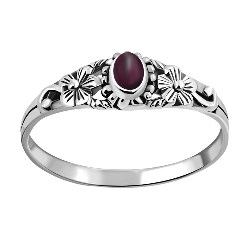 Ariel Garnet Ring