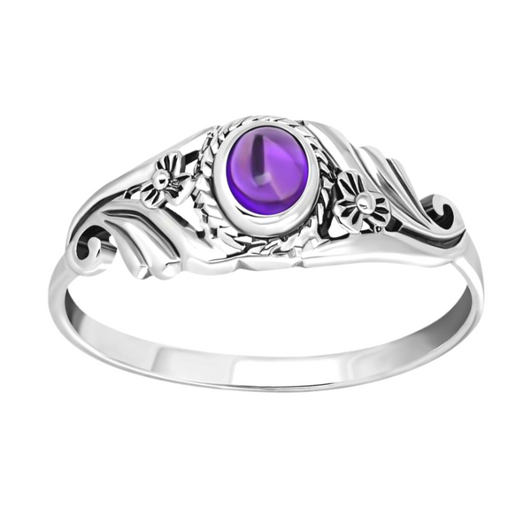 Greta Amethyst Ring