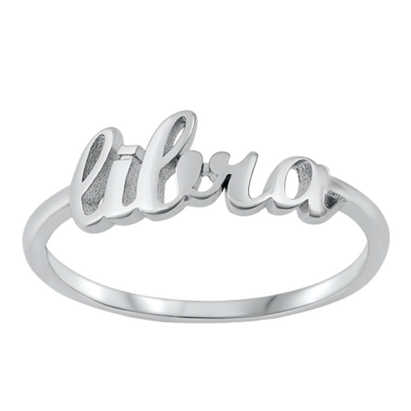 Written Libra Ring