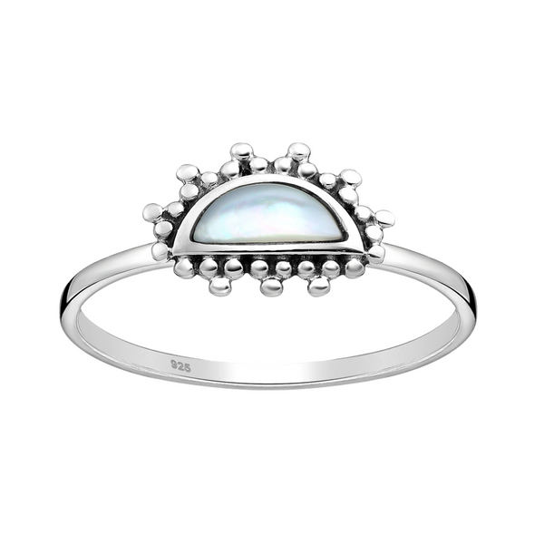 Sunset Pearl Ring