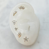 Carmen Stud Earrings - Gold