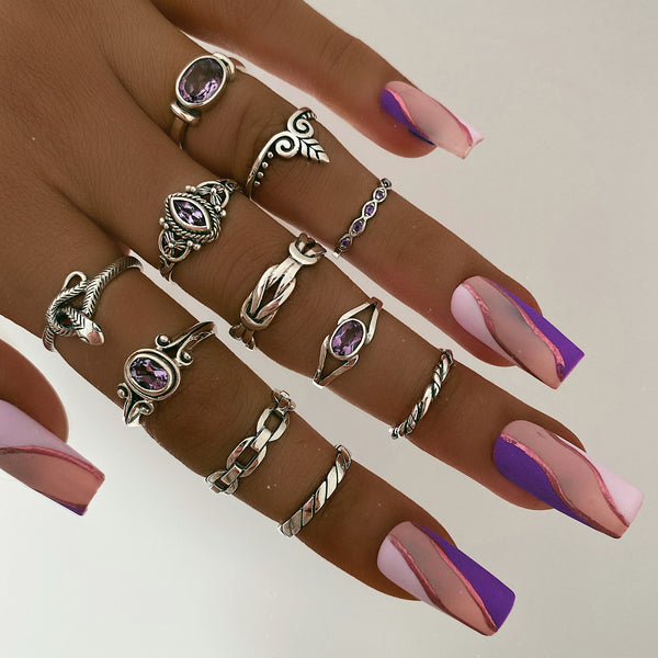 Majestic Amethyst Ring