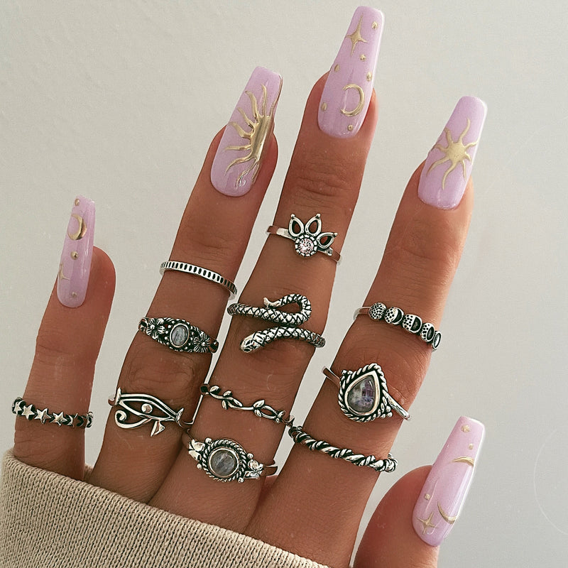 Una Moonstone Ring