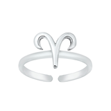 Symbol Aries Ring
