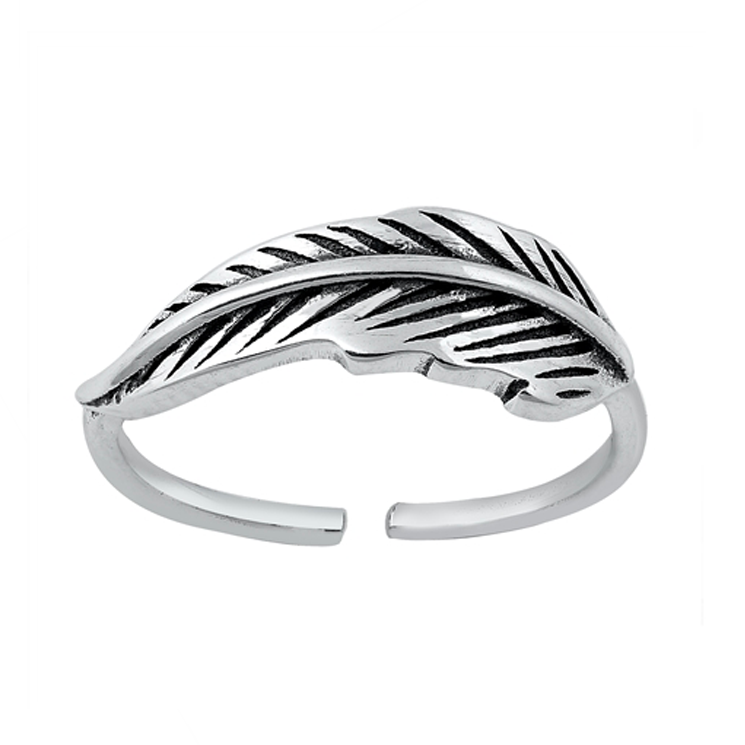 Mini Feather Midi Ring