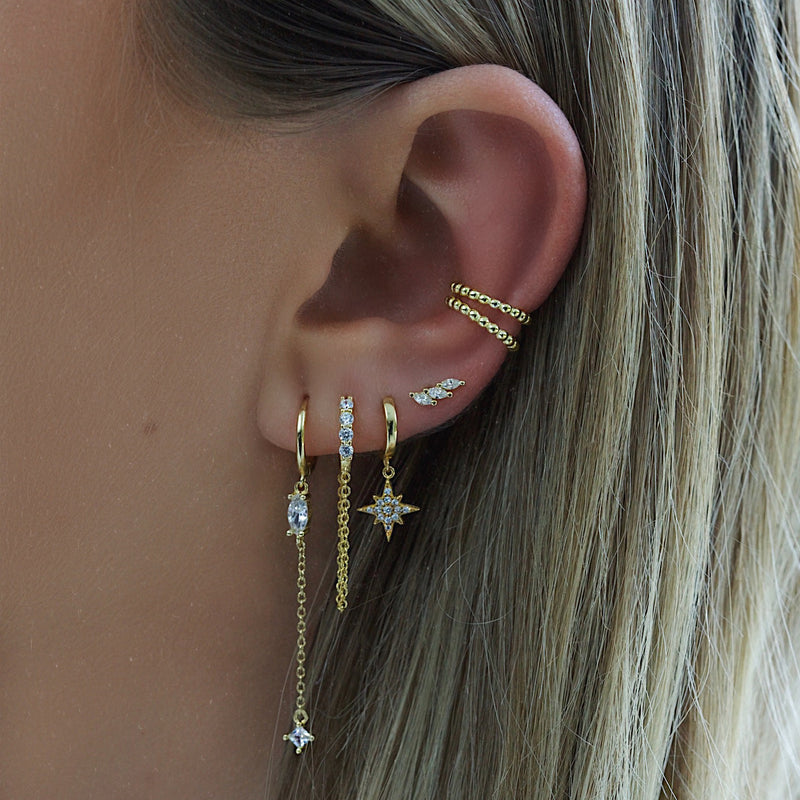 Lucinda Ear Cuff - Gold