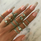 Sterling silver dainty opal ring. Adorn opal ring- Lephoria 