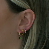 Fawn Hoop Earrings - Gold