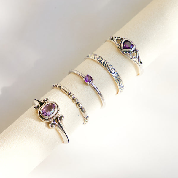 Purple Rain Ring