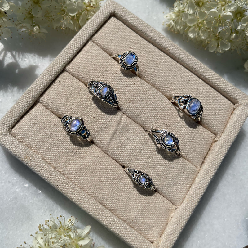 Claudia Moonstone Ring