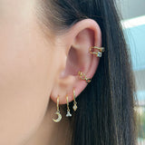 Samara Hoop Earrings - Gold