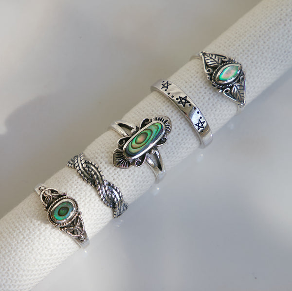 Positano Abalone Ring