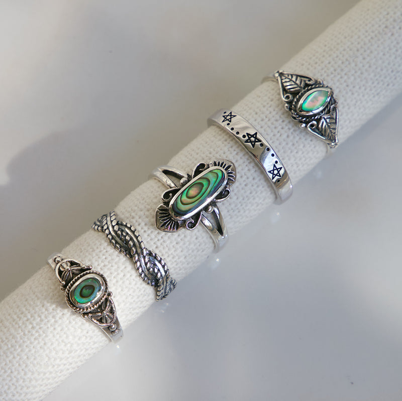 Positano Abalone Ring