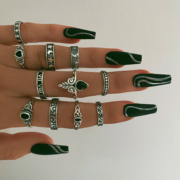 Sable Black Onyx Ring
