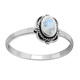 Jasper Moonstone Ring
