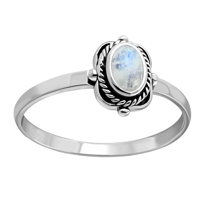 Jasper Moonstone Ring