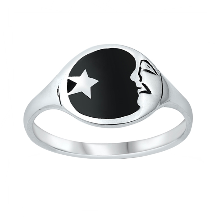 Midnight Black Onyx Ring
